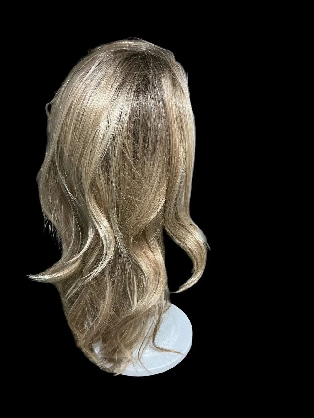 CSC Karys Brunch Blonde Long Wavy Synthetic Wig - Natural Ash Blonde